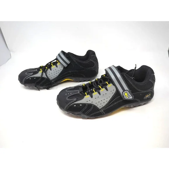 TAHO ATB Mens Black Specialized Mountain Cycling Shoes US 8.5 / EU 41 fast ship - Picture 2 of 6